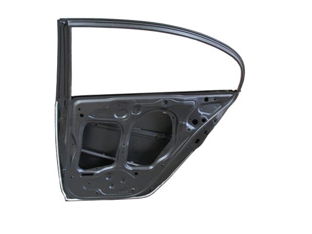 HONDA CIVIC- SD- 06/11; ARKA KAPI KOMPLE SAĞ SİYAH/BAND DELİKLİ (İCELİ/ÇEKOMASTİKLİ) (TW)