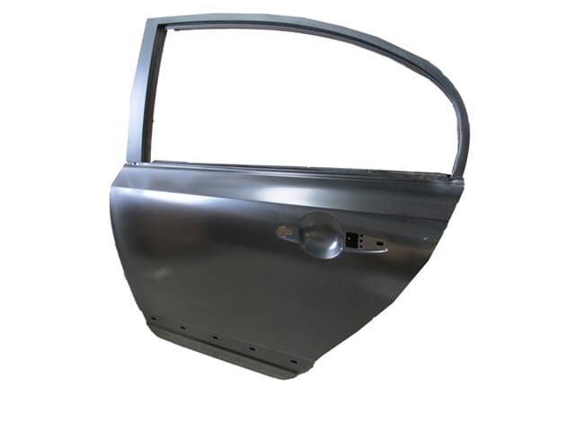 HONDA CIVIC- SD- 06/11; ARKA KAPI KOMPLE SOL SİYAH/BAND DELİKLİ (İCELİ/ÇEKOMASTİKLİ) (TW)