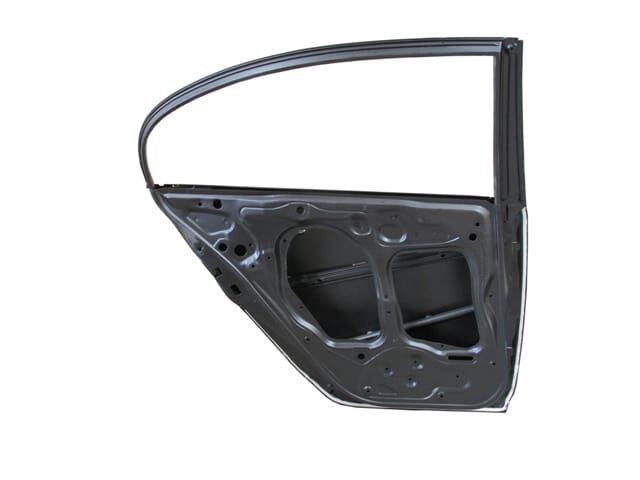 HONDA CIVIC- SD- 06/11; ARKA KAPI KOMPLE SOL SİYAH/BAND DELİKLİ (İCELİ/ÇEKOMASTİKLİ) (TW)