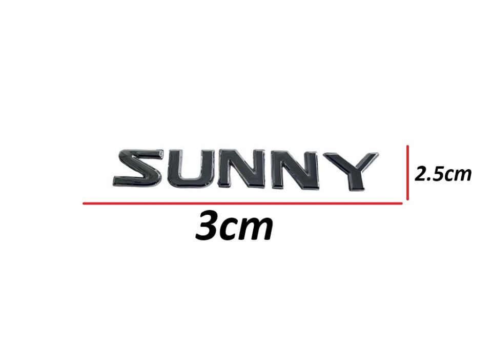 Nıssan Bagaj Krom Sunny 90-94 Arka(Sunny Yazısı)