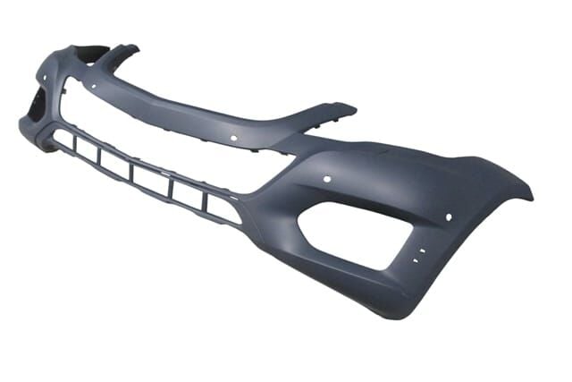 (YENİ ÜRÜN!!!)MERCEDES GLK- X204- 12/15; ÖN TAMPON GRİ (FAR YIKAMALI/SENSÖR DELİKLİ)(TW)