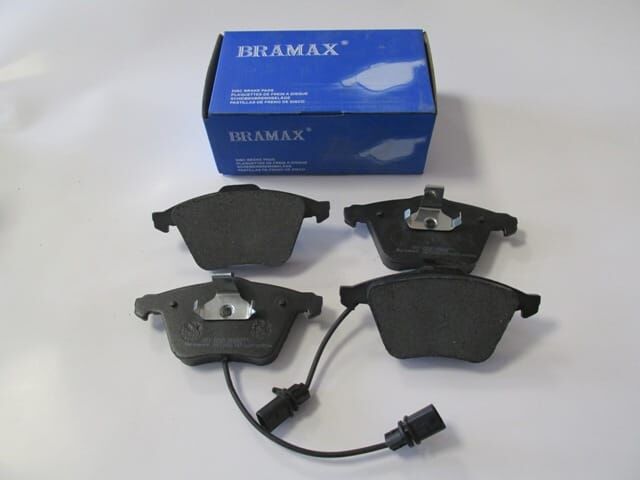 AUDI A6- 05/09; ÖN FREN BALATASI 2,0TDI/2,7TDI(2KABLOLU(DİSK)(155.2x72.7x19.3/15;6.4x73x19.3(BRAMAX)