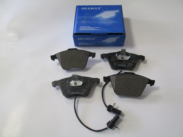 AUDI A4- 02/05; ÖN FREN BALATASI 2,0TFSI/2,7TDI(2KABLOLUDİSK)(155.2x72.7x19.3/15;6.4x73x19.3(BRAMAX)