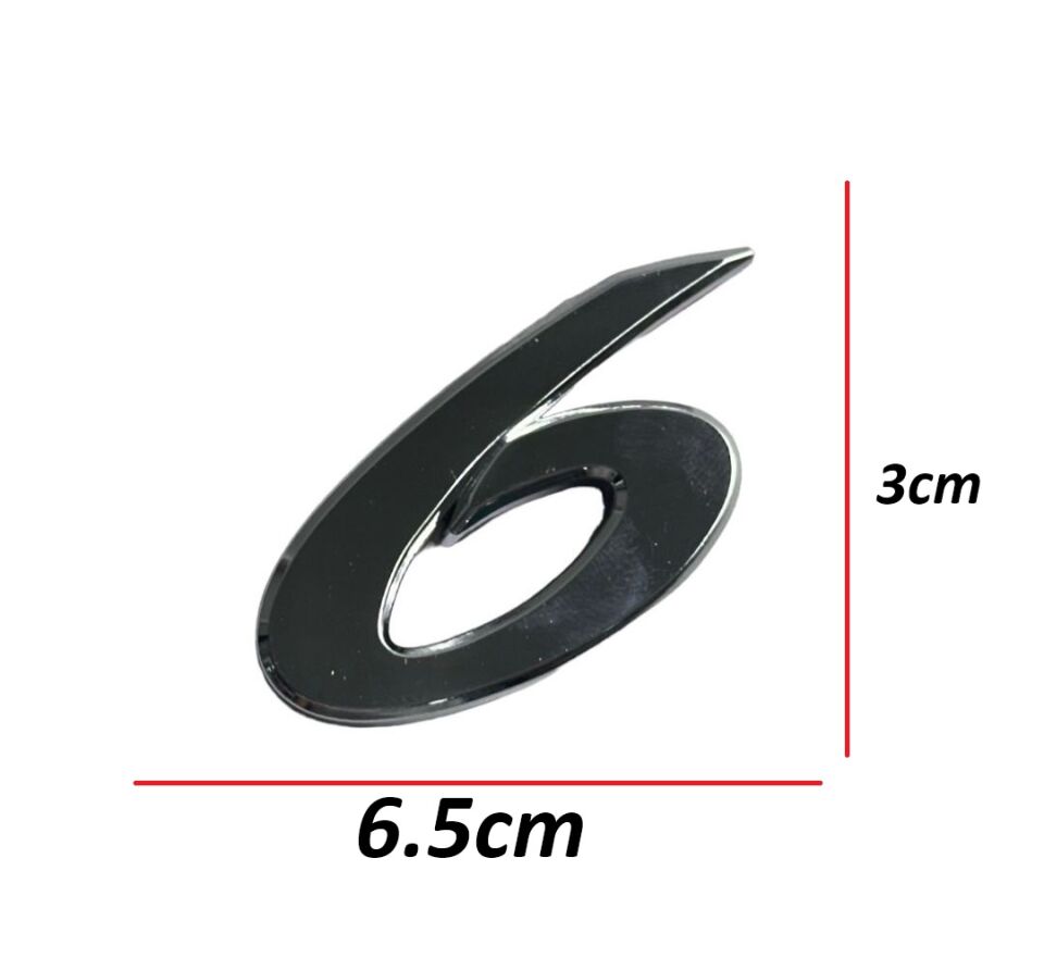 Mazda Bagaj Krom Mazda 6 03-08 Arka(6 Yazısı)