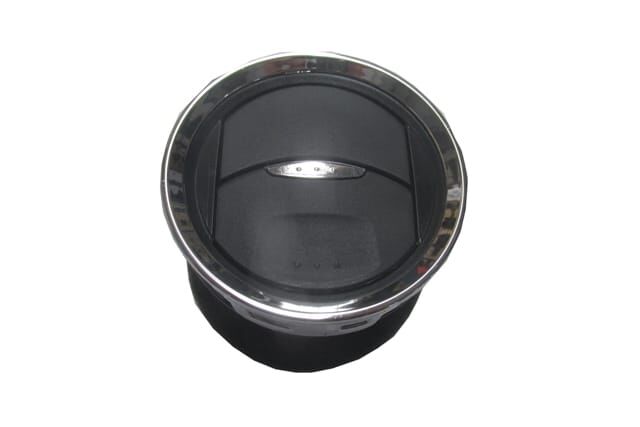 FORD FIESTA- 13/17; ÖN GÖĞÜS ÜFLEME PETEĞİ KOMPLE NİKELAJLI (DİFİZÖR)(SAĞ/SOL AYNI) (ADET)