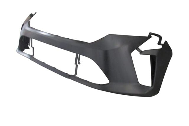 RENAULT CLIO- 5- HB- 23/25; ÖN TAMPON SİYAH (BRAKETLİ) (EVOLUTİON/EQUİLİBRE)