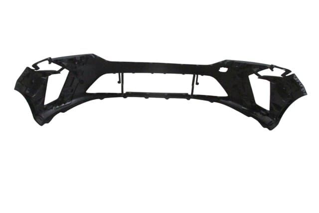 RENAULT CLIO- 5- HB- 23/25; ÖN TAMPON SİYAH (BRAKETLİ) (EVOLUTİON/EQUİLİBRE)