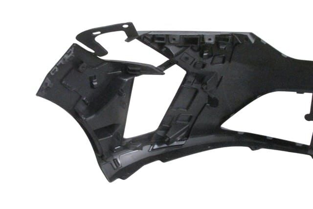 RENAULT CLIO- 5- HB- 23/25; ÖN TAMPON SİYAH (BRAKETLİ) (EVOLUTİON/EQUİLİBRE)