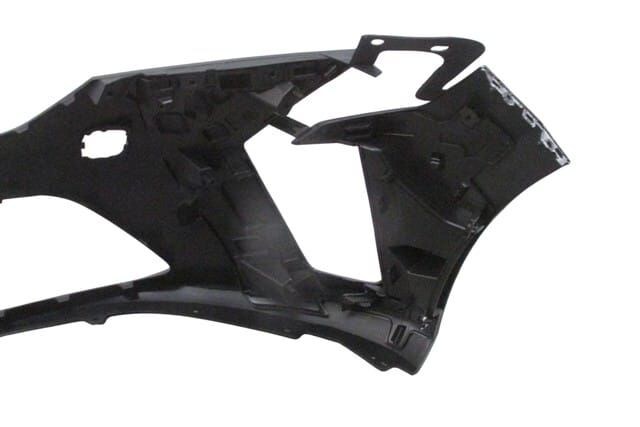 RENAULT CLIO- 5- HB- 23/25; ÖN TAMPON SİYAH (BRAKETLİ) (EVOLUTİON/EQUİLİBRE)