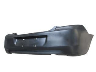 PEUGEOT 301- 17/21; ARKA TAMPON SİYAH (SENSÖR DELİKSİZ) (TW)