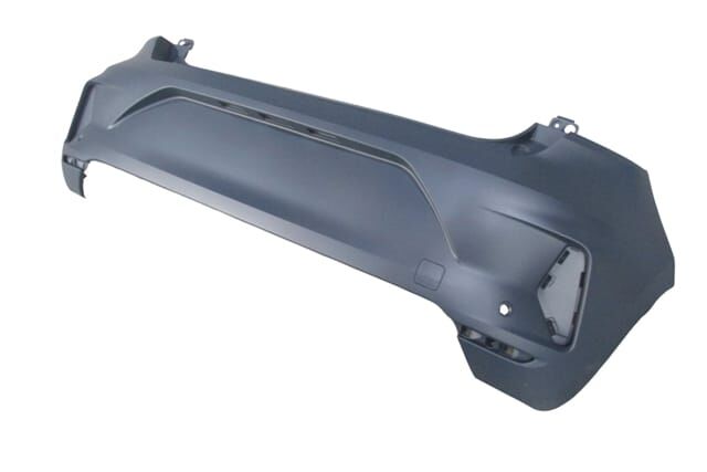 RENAULT CLIO- 5- HB- 23/25; ARKA TAMPON GRİ SENSÖR DELİKLİ (ÇEKİ DEMİR KAPAKLI)