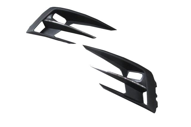 RENAULT MEGANE- 4- SD- 21/24; SİS LAMBA KAPAĞI SAĞ/SOL SET/SİS DELİKLİ/SİYAH/NİKELAJ ÇITALI