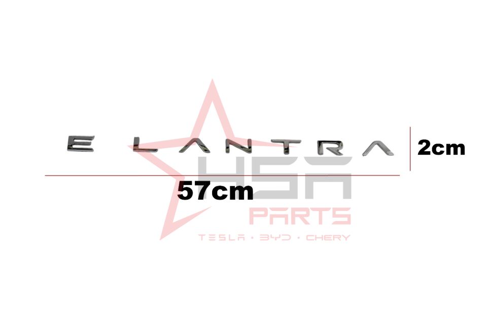 Hyundai Elantra Arka Bagaj Yazısı Krom (Elantra Yazısı) 2021-2023 (86310-AA100)