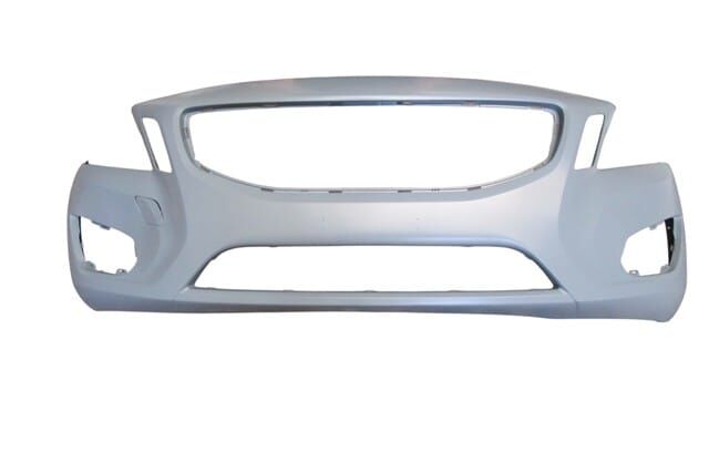 VOLVO S60- 10/13; ÖN TAMPON ASTARLI GRİ FAR YIKAMA DELİKSİZ (SİS VE PANJUR DELİKLİ)(TYG)