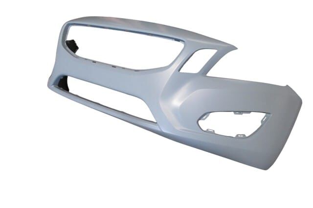 VOLVO S60- 10/13; ÖN TAMPON ASTARLI GRİ FAR YIKAMA DELİKSİZ (SİS VE PANJUR DELİKLİ)(TYG)