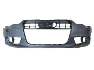 AUDI A6- 12/14; ÖN TAMPON (ASTARLI SENSÖR VE FAR YIKAMA DELİKLİ/SİS DELİKLİ) (TYG)