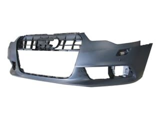 AUDI A6- 12/14; ÖN TAMPON (ASTARLI SENSÖR VE FAR YIKAMA DELİKLİ/SİS DELİKLİ) (TYG)