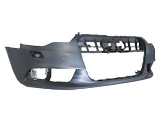 AUDI A6- 12/14; ÖN TAMPON (ASTARLI SENSÖR VE FAR YIKAMA DELİKLİ/SİS DELİKLİ) (TYG)