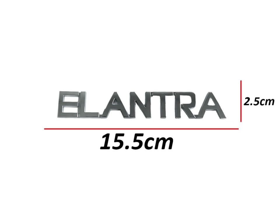 Hyundaı Bagaj Krom Elantra 01-06 Arka(Elantra Yazısı)
