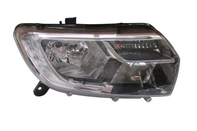 RENAULT SYMBOL- 17/21; FAR LAMBASI SAĞ MANUEL SİYAH LEDLİ (E MARKLI)