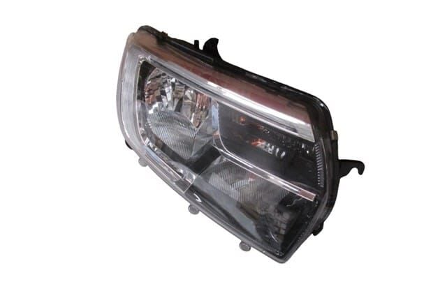 RENAULT SYMBOL- 17/21; FAR LAMBASI SAĞ MANUEL SİYAH LEDLİ (E MARKLI)