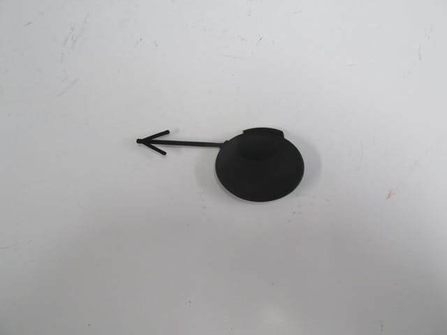 OPEL CORSA- D- 07/11; ÖN TAMPON ÇEKİ DEMİRİ KAPAĞI SİYAH