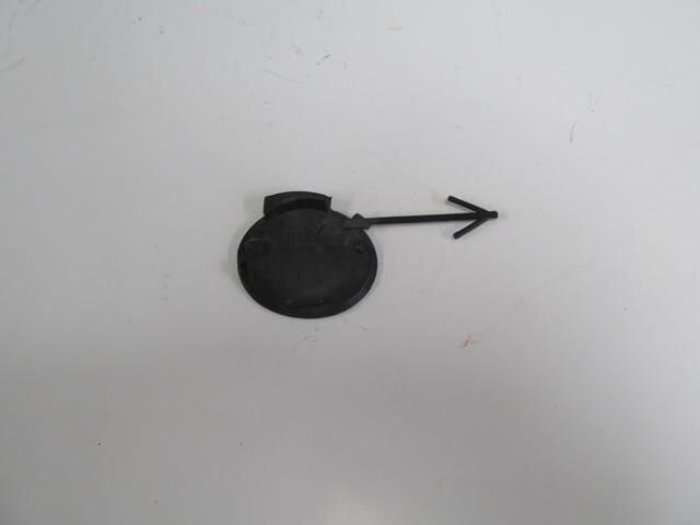 OPEL CORSA- D- 07/11; ÖN TAMPON ÇEKİ DEMİRİ KAPAĞI SİYAH