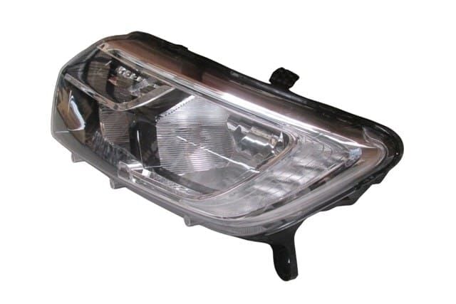 RENAULT SYMBOL- 17/21; FAR LAMBASI SOL MANUEL SİYAH LEDLİ (E MARKLI)