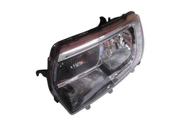 RENAULT SYMBOL- 17/21; FAR LAMBASI SOL MANUEL SİYAH LEDLİ (E MARKLI)