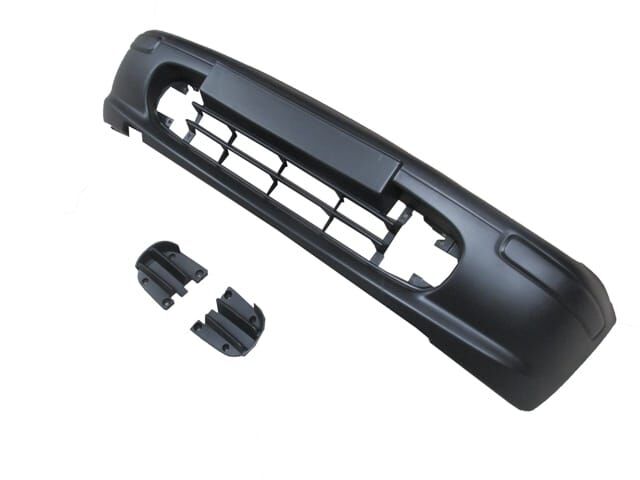 NISSAN MICRA- K11- 98/00; ÖN TAMPON SİYAH(SİS DELİĞİ İÇ KISIMDA)(BANDI KÖŞESİNDE)KENDİNDEN BANTLI(TW