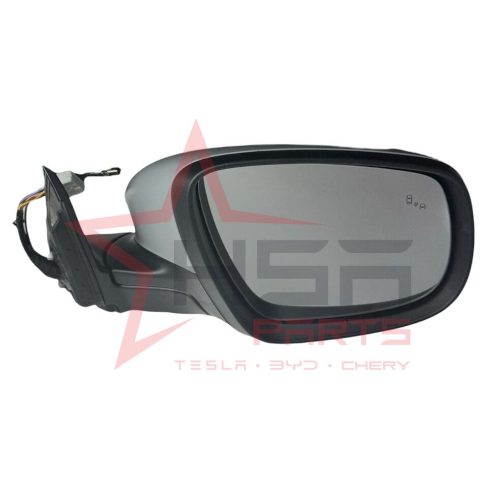 2022-2024 Chery Tiggo 8 Pro Sağ Dikiz Aynası (Elektrikli/Isıtmalı/Kameralı/Kör Nokta/Alt Aydınlatma/Mat Gri 12 Fişli) (Uyumlu Araçlar: Chery Tiggo 7 Pro Sağ Dikiz Aynası) 601000670AADQJ