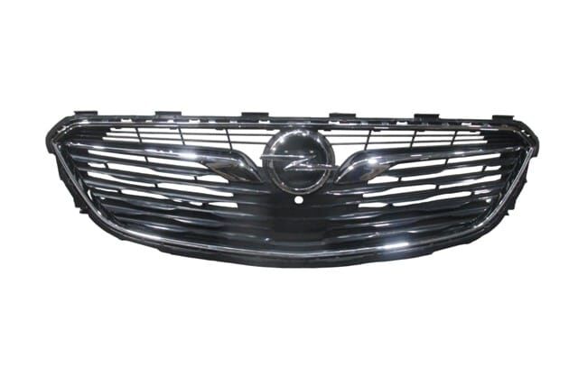(YENİ ÜRÜN!!!)OPEL INSIGNIA- 17/20; ÖN PANJUR SİYAH (NİKELAJ ÇERÇEVELİ/NİKELAJ ÇITALI) ARMALI (TW)