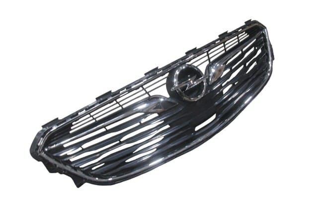 (YENİ ÜRÜN!!!)OPEL INSIGNIA- 17/20; ÖN PANJUR SİYAH (NİKELAJ ÇERÇEVELİ/NİKELAJ ÇITALI) ARMALI (TW)