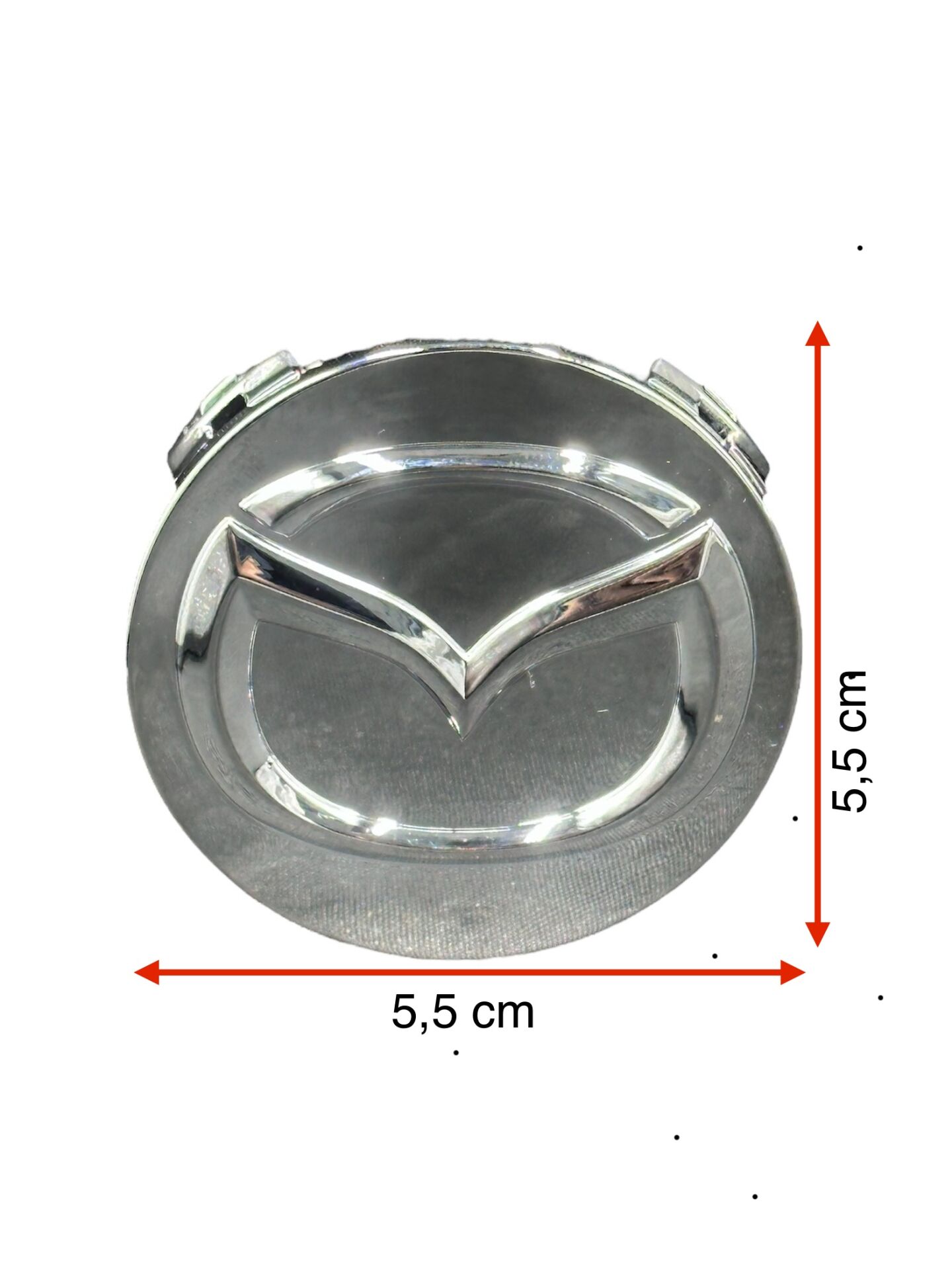 Mazda Jant Göbek Mazda 3 04-15/Mazda 6 04-15/Mazda 2 04-15 (Gri) (5,6 Cm)