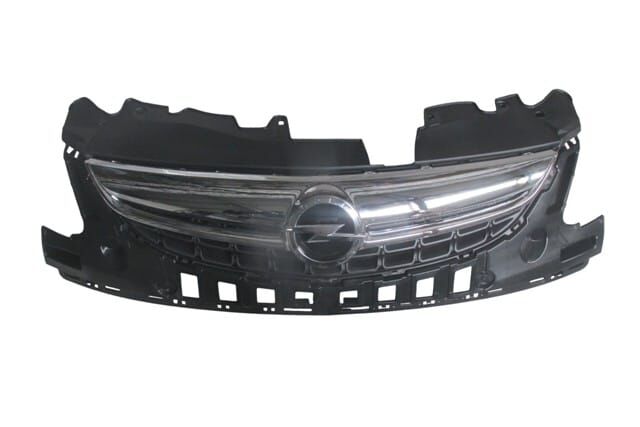 (YENİ ÜRÜN!!!)OPEL CORSA- D- 11/14; ÖN PANJUR SİYAH NİKELAJ ÇITALI (TW)