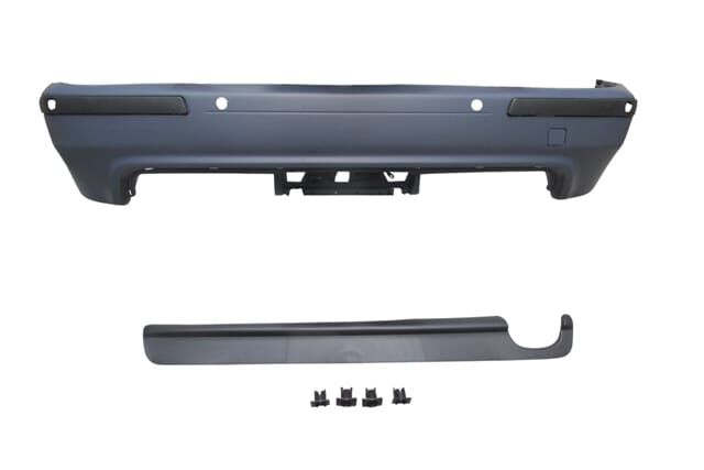 BMW 5 SERI- E39- 01/03; ARKA TAMPON ASTARLI (SEN.YUVALI/KARLIKLI/BANTLI) (TEK EGZ D./ÇEK. KAPAKLI)M5