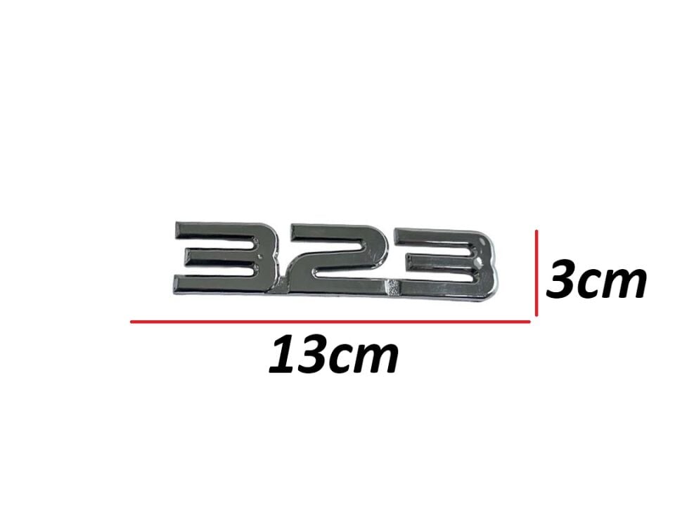 Mazda Bagaj Krom 323 98-02 Arka(323 Yazısı)