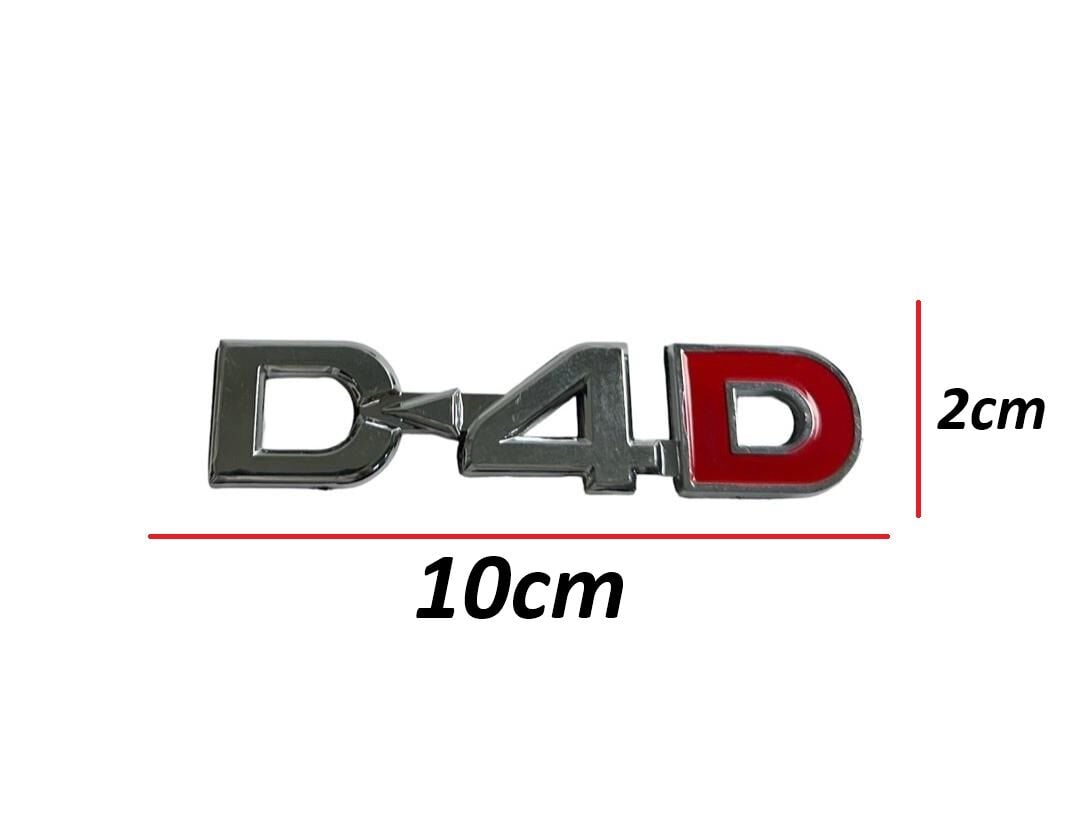 Toyota Bagaj Krom Corolla 07-16/Yaris 06-12/Rav4 05-11/Hılux07-14 Arka (D4d Yazısı)