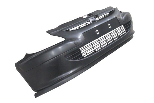 PEUGEOT 307- 01/05; ÖN TAMPON SİYAH/PANJURLU KOMPLE/ BANDLI/KARLIKLI/ÇEKİ KAPAKLI (TW)