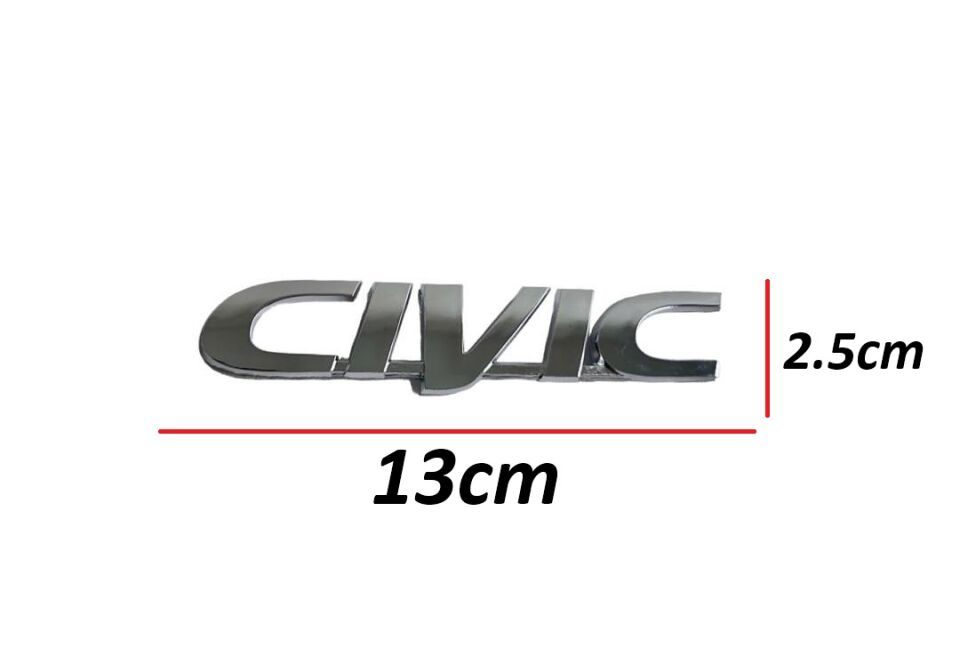 Honda Bagaj Krom Cıvıc 96-00 Arka(Cıvıc Yazısı)