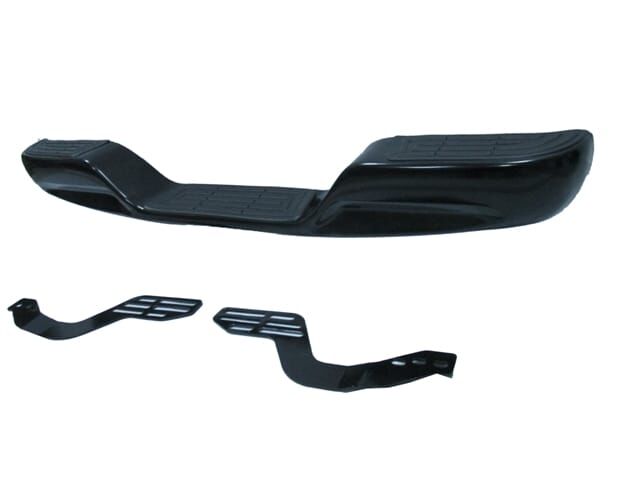 TOYOTA HILUX- PICK UP LN145- 02/05; ARKA TAMPON SİYAH (BAĞLANTI BRAKETLERİ İLE) (FPI)