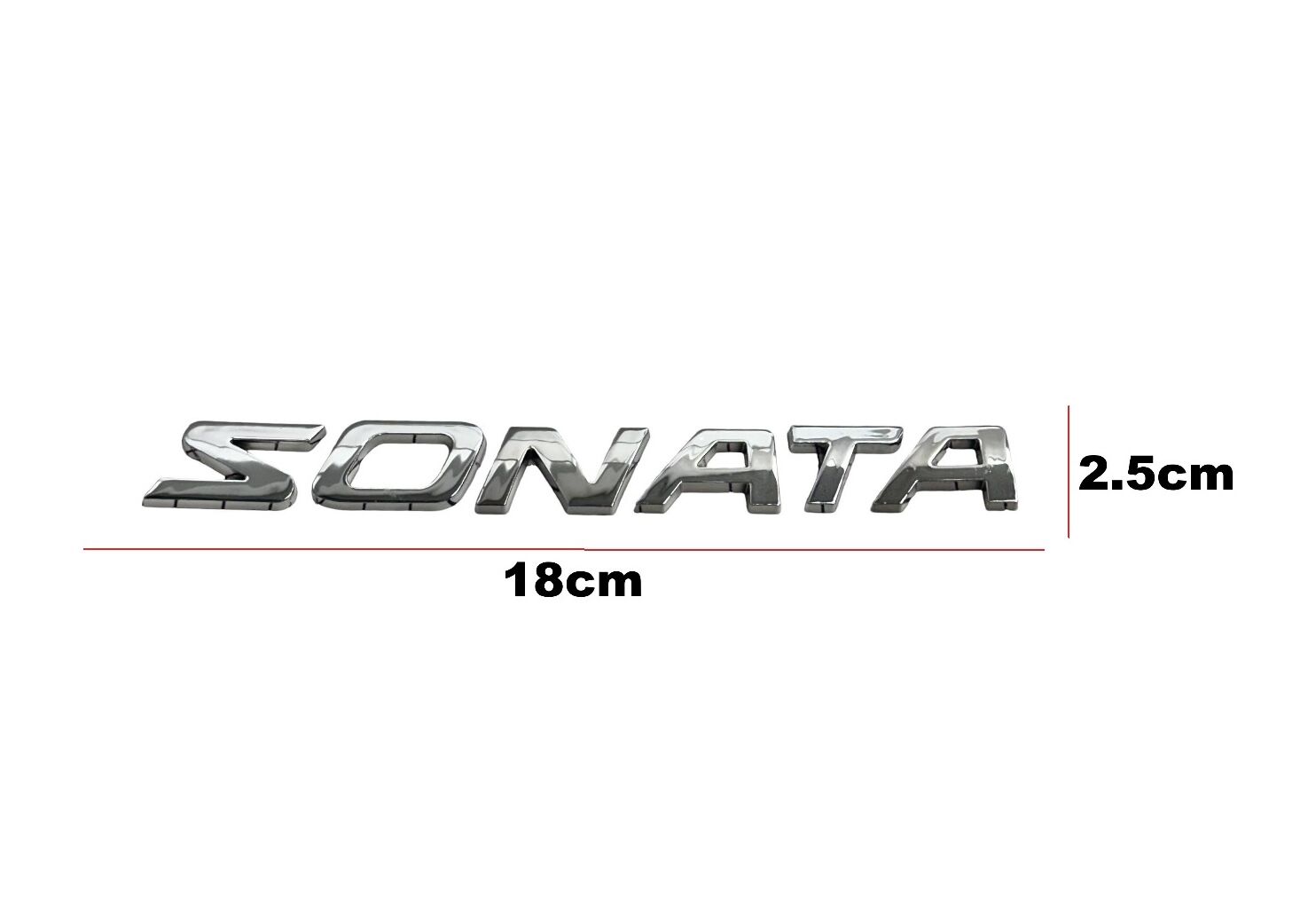 Hyundaı Bagaj Krom Sonata 06-10 Arka(Sonata Yazısı)