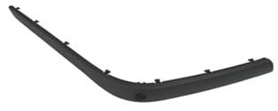 BMW 5 SERI- E39- 01/03; ARKA TAMPON BANDI SOL SİYAH (PARK SENSÖR DELİKLİ)(M5 TİPİ) (TYG)