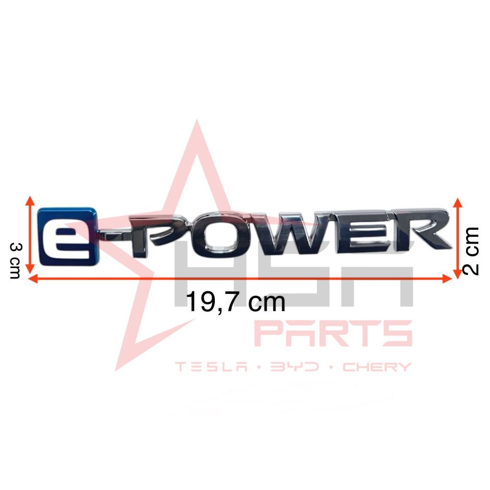2021-2024 Nissan Qashqai Arka Bagaj Yazısı Krom (E-Power Yazısı) 90892-6UM0A