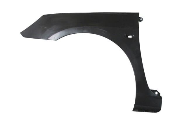 PEUGEOT 307- 01/05; ÖN ÇAMURLUK DELİKLİ SOL SİYAH PLASTİK (TW)