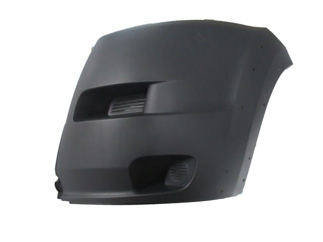 CITROEN JUMPER- 07/13; ÖN TAMPON UCU SOL SİYAH (SİS DELİKSİZ/DODİK DELİKLİ)