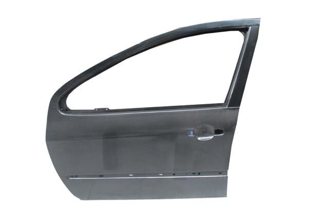 PEUGEOT 307- 06/08; ÖN KAPI KOMPLE SOL SİYAH BOYALI (İCELİ/ÇEKOMASTİKLİ) (TW)