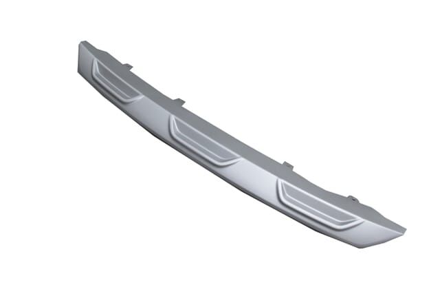 DACIA SANDERO STEPWAY- 21/25; ARKA TAMPON ALT PARÇA ORTA GÜMÜŞ GRİ (SPOİLER)(TYG)