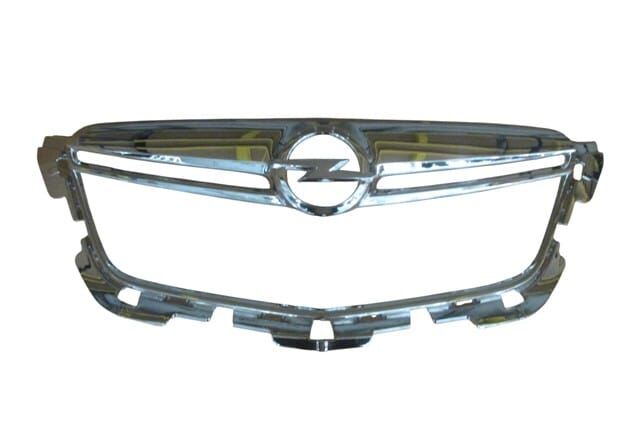 (YENİ ÜRÜN!!!)OPEL MOKKA- 12/16; ÖN PANJUR NİKELAJ KAPLAMASI ARMALI (TW)