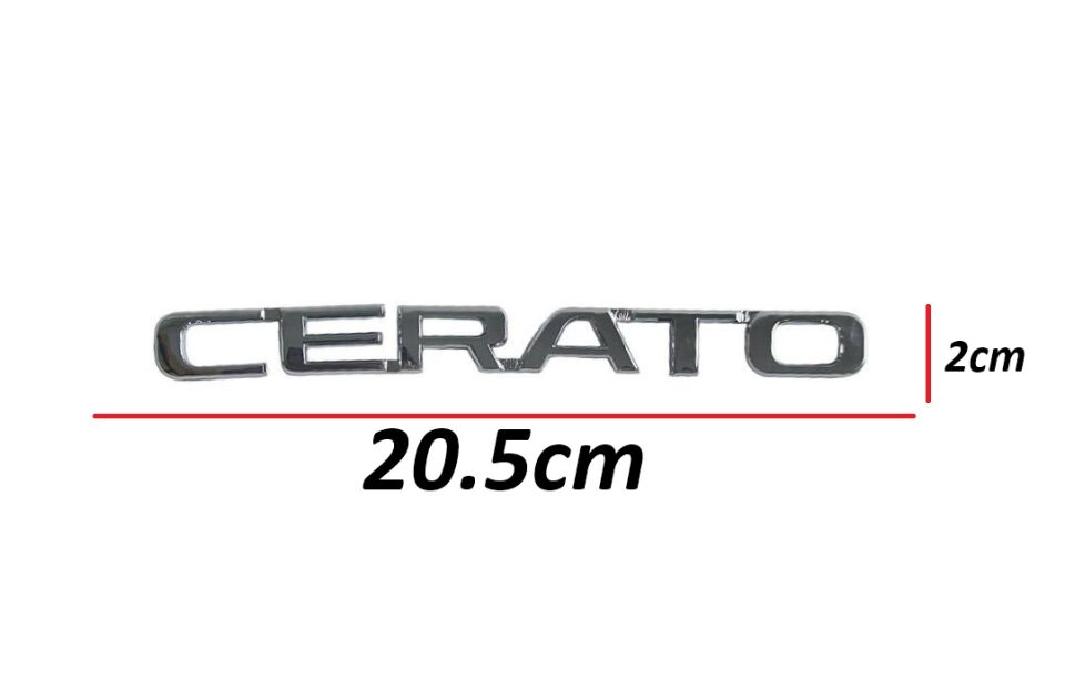 Kıa Bagaj Krom Cerato 09-15 Arka(Cerato Yazısı)